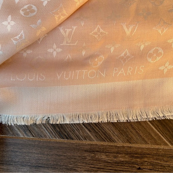 Pink Monogram Scarf/Shawl - Picture 6 of 9